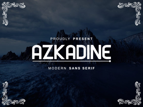 Azkadine: A Timeless Sans Serif Typeface for Modern Web Design