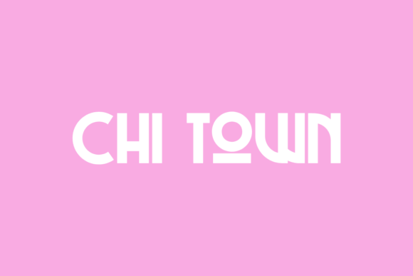Chi Town Typeface: The Clean Sans Serif for High-Impact Campaigns