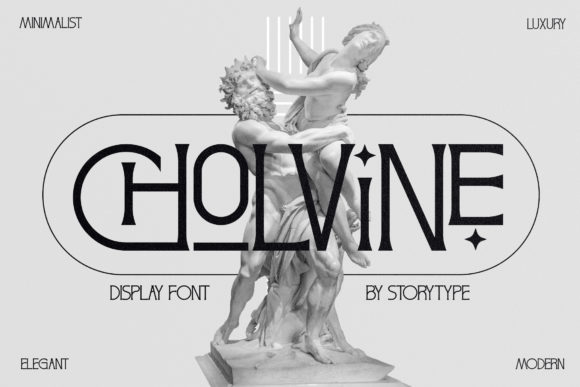 Cholvine Typeface: Elevating Handmade Brand Identity