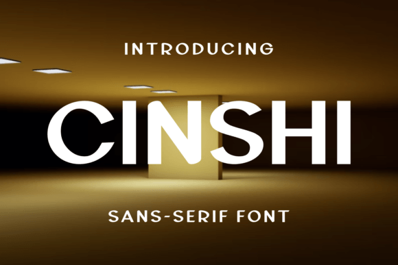 Cinshi: A Timeless Sans Serif for Handmade Branding and Product Design