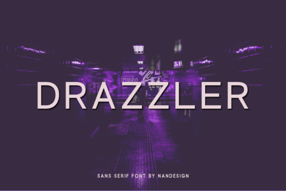 Drazzler: The Modern Sans Serif for Scroll-Stopping Visuals