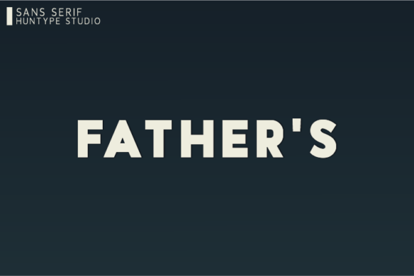 Father s: The Clean Sans Serif Font for Modern Business Branding