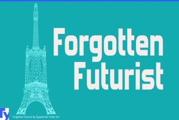 Forgotten Futurist: The Industrial Typeface for Modern Brand Identity