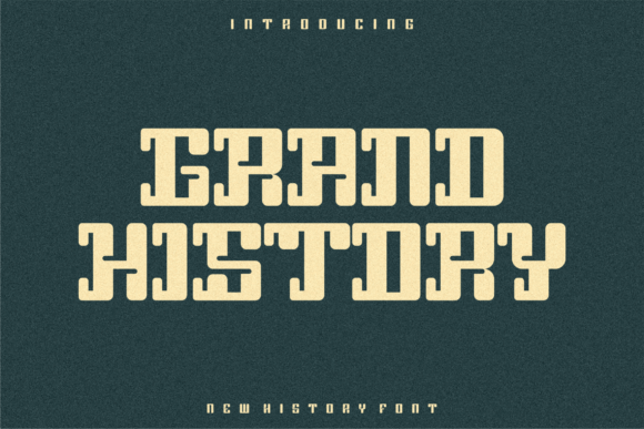 Grand History: The Sans Serif Typeface for Clearer Campaign Messaging