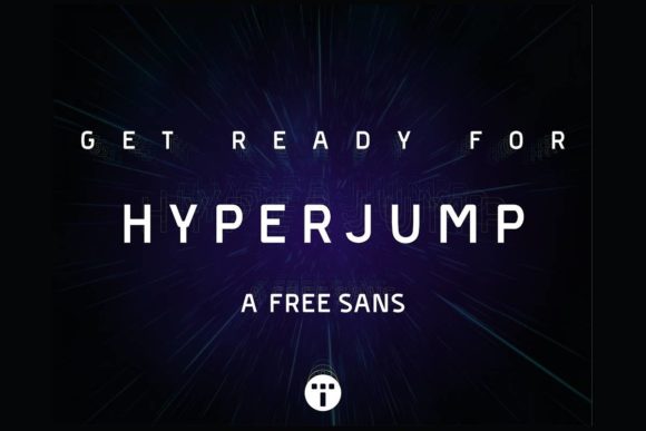 Hyperjump Typeface: Elevating Editorial Design with Modern Sans Serif Style