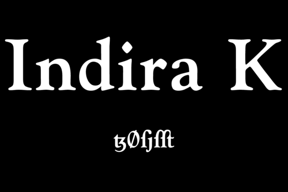 Indira K: The Practical Sans Serif for Small Business Branding