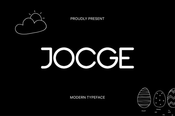 Jocge Typeface: A Clean Sans Serif for Modern Brand Identity