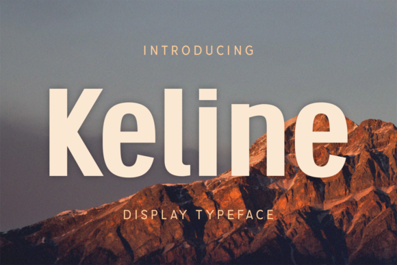 Keline: A Clear and Solemn Sans Serif for Impeccable Typography