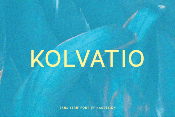 Kolvatio: The Clean Sans Serif Font for Professional Brand Identity