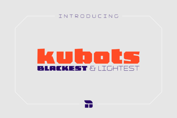 Kubots: The Experimental Sans Serif for Scroll-Stopping Digital Design