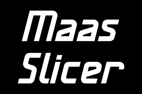 Maas Slicer: A Clean Sans Serif Typeface for Modern Editorial Design