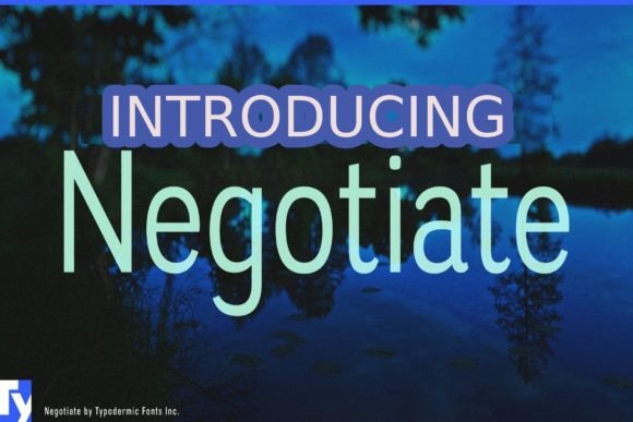 Negotiate: The Clean Sans-Serif Font for Professional Branding