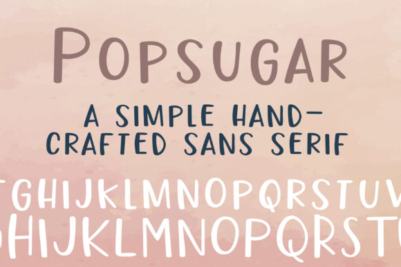 PN Popsugar: A Whimsical Sans Serif for Editorial Design
