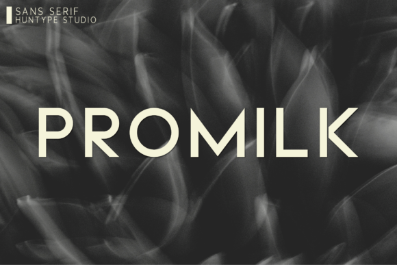 Promilk: The Modern Sans Serif Typeface for Clean Web Design