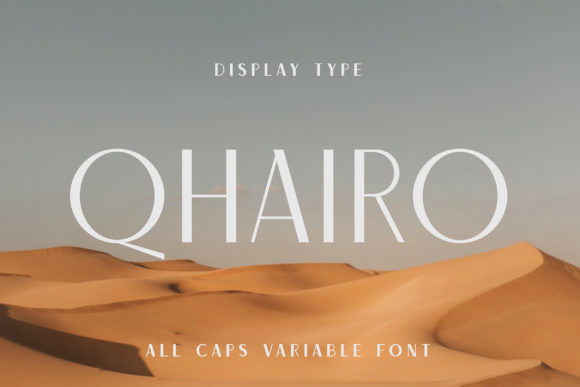 Qhairo: The Modern Sans Serif Typeface for Handmade Branding