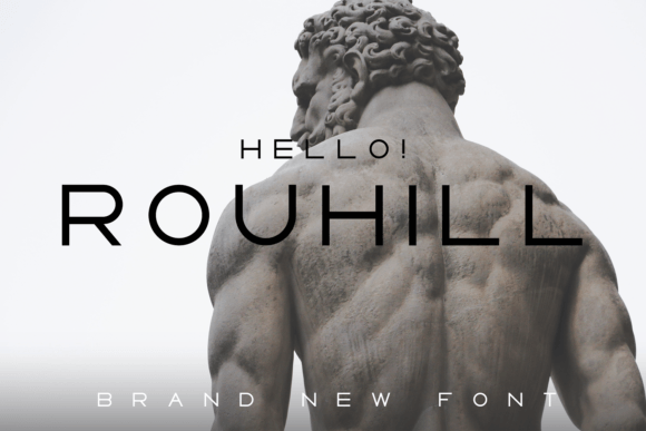 Rouhill: The Modern Sans Serif Typeface for Clean Web Design