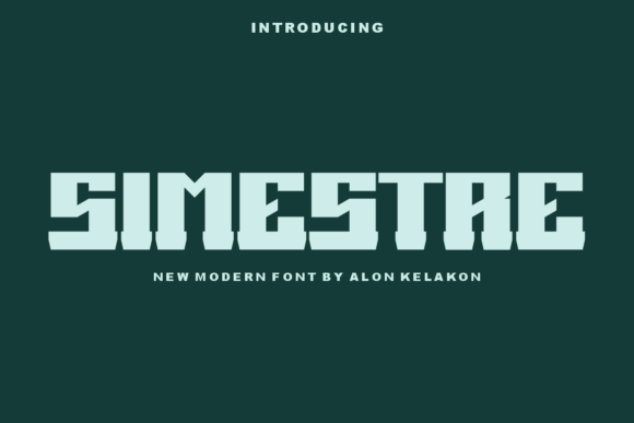 Simestre: The Modern Sans Serif Typeface for Bold Brand Identity