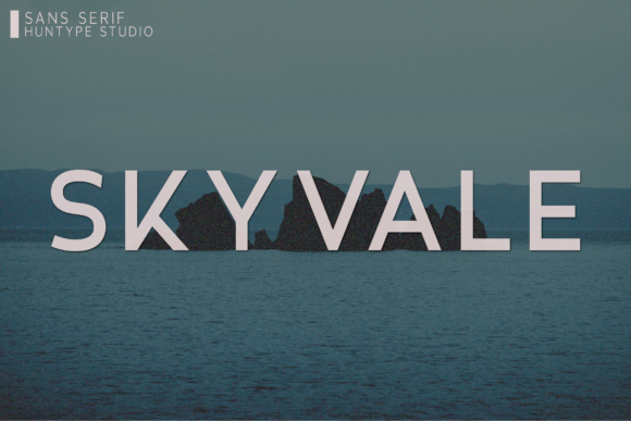 Skyvale: The Modern Sans Serif Typeface for Scroll-Stopping Design