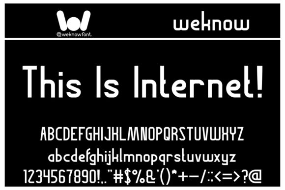 This is Internet: A Practical Typeface Review for Modern Branding