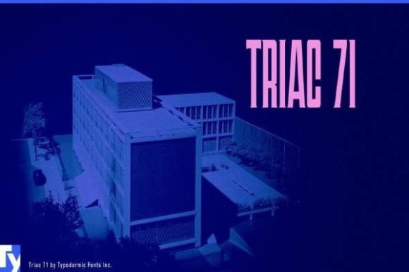 Triac 71: A Funky Sans Serif for Modern Web Design